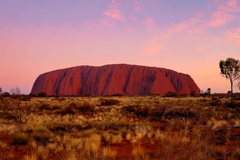 visiting uluru